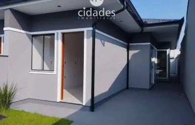 Nova casa com 02 dormitórios e acabamento excelente