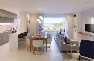 Apartamento na pedra branca à venda 3 dormitórios (1 suíte)