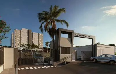 Apartamento para venda em campo grande, monte castelo, 2 dormitórios, 1 suíte, 2 banheiros, 1 vaga