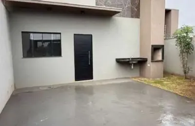 Casa para locação em campo grande, caiçara, 2 dormitórios, 1 suíte, 2 banheiros, 2 vagas