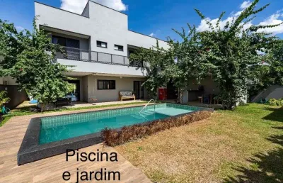 Casa em condomínio a venda em jundiaí - reserva da serra - 8 vagas - vista para o lago