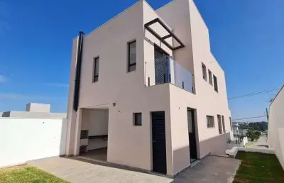 Sobrado novo a venda no reserva da ermida - eloy chaves - linda vista para serra do japi