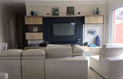 Venda de casa de condomínio - parque da fazenda - mobiliado - sobrado