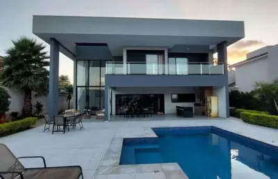 Casa em condomínio em jundiaí - quinta das paineiras - 04 suítes - arquitetura exclusiva -