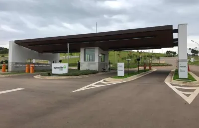 Terreno em condomínio em jundiaí - alphaville jundiaí 1 - leve declive