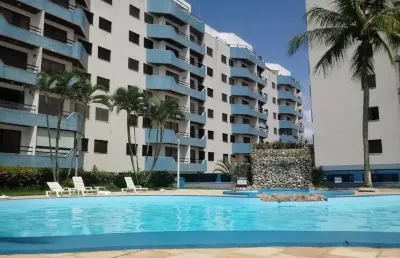 Apartamento a venda em caraguatatuba - condomínio hawai vivendas - martim de sá - 1 vaga - pé na areia