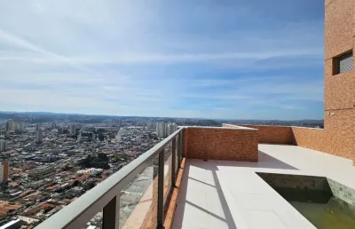 Cobertura triplex - condomínio alta vista - vista livre - sol da manhã - nova - 6 vagas + depósito