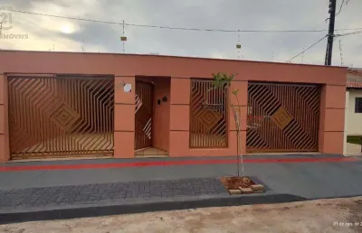 Casa à venda em londrina, armindo guazzi, com 3 quartos, com 110 m²