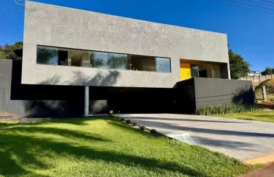 Casa à venda em londrina, esperança, com 4 suítes, com 500 m², terras de canaã home & resort