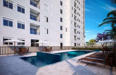 Apartamento à venda em londrina, gleba fazenda palhano, com 2 quartos, com 46 m²