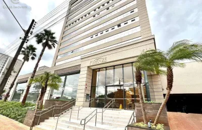 Sala para alugar em londrina, bela suiça, com 75.35 m², torre firenze