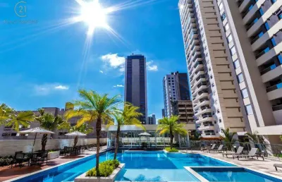 Apartamento à venda em londrina, gleba palhano, com 1 suíte, com 52 m², torre valencia