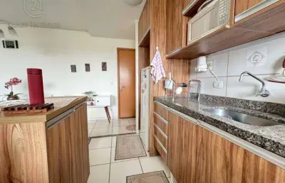Edificio terraparque residencial andar alto com 3 dormitórios, completo de armários