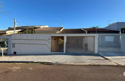 Casa à venda em londrina, jardim burle marx, com 3 quartos, com 130 m²