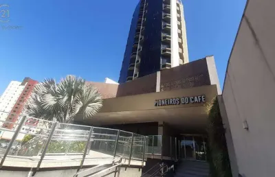 Sala para alugar em londrina, centro, com 60 m², edifício pioneiros do café