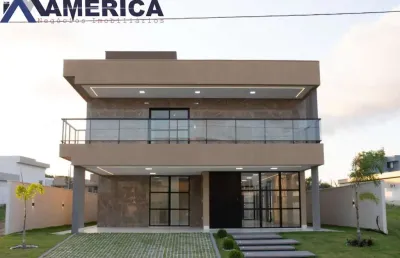 Casa de luxo em condomínio à venda em bayeux-pb, comercial norte, 5 quartos, 5 suítes, 1 sala, 4 vagas, 356,19 m².