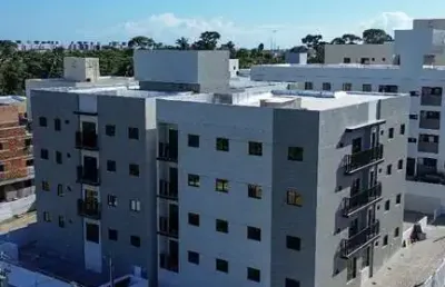 Apartamento à venda em joão pessoa-pb, no bairro gramame: 2 quartos, 1 suíte, 1 sala, 1 banheiro, 1 vaga, 80,78m².
