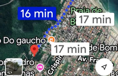Terreno à venda na Rua Curió, 611, Bombas, Bombinhas