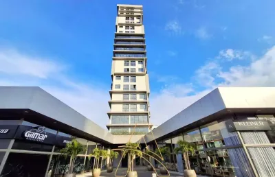 Studio mobiliado no centro de blumenau – modernidade e lazer!