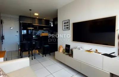 Apartamento com excelente localização em boa viagem.