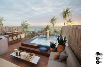 Rooftop exclusivo no cais eco residence – 78m² privativos em muro alto