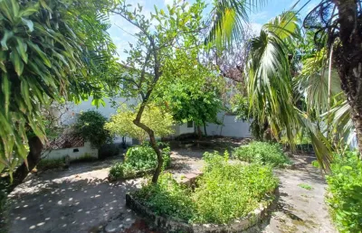Ampla casa frente de rua  com terreno podendo construir outra casa