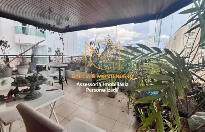 Apartamento com 4 dormitórios (3 suítes) 3 vagas - boqueirão - santos/sp
