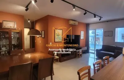 Apartamento 2 dormitórios (1 suíte) 1 vaga gonzaga - santos - sp