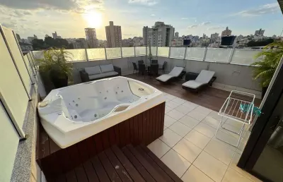 Cobertura com 5 quartos à venda na professor galba veloso, 249, santa tereza, belo horizonte por r$ 2.200.000