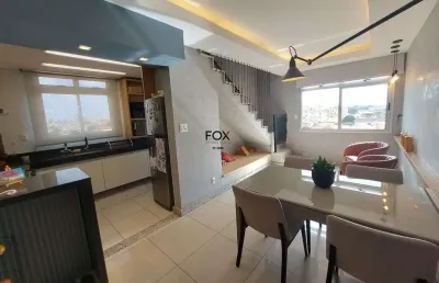 Cobertura com 3 quartos à venda na são marcos, 570, sagrada família, belo horizonte por r$ 1.100.000