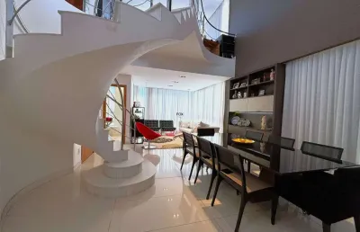 Cobertura com 5 quartos à venda na rua santa fé, 61, sion, belo horizonte por r$ 2.200.000