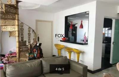 Cobertura com 3 quartos à venda na rua via láctea, 231, santa lúcia, belo horizonte por r$ 800.000