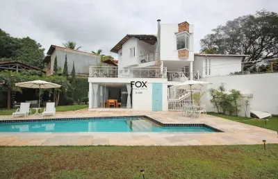 Casa em condomínio fechado com 5 quartos à venda na alameda perimetral das orquídeas, 310, bosque residencial do jambreiro, nova lima por r$ 2.900.000