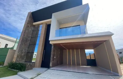 Casa duplex 04 suites plenas eusébio cidade alpha terras 04