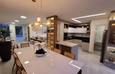Sobrado alto padrão! 191m² (4 suítes), jd. atlântico, ao lado do parque cascavel - pronto pra morar!