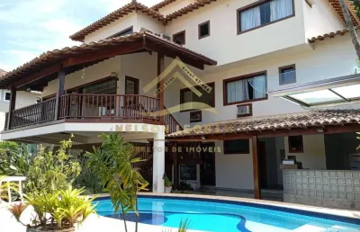 Magnífica casa com 7 quartos no condomínio ubá piratininga