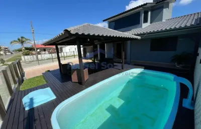 Casa com 3 dormitórios à venda, 210 m² por r$ 900.000,00 - jardim atlântico - balneário arroio do silva/sc