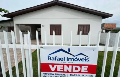 Casa com 4 dormitórios à venda, 140 m² por r$ 345.000,00 - meta - balneário arroio do silva/sc