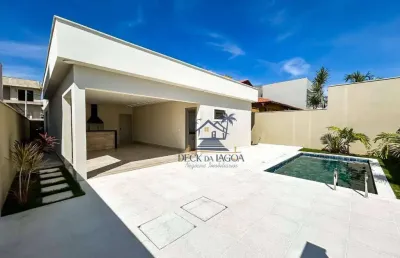 Casa com 3 dormitórios à venda, 198 m² por r$ 1.480.000,00 - nova são pedro - são pedro da aldeia/rj