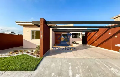Casa com 3 dormitórios à venda, 150 m² por r$ 1.200.000,00 - nova são pedro - são pedro da aldeia/rj