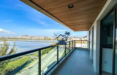 Apartamento com 2 dormitórios para alugar, 80 m² por r$ 3.500/mês - nova - são pedro da aldeia/rj