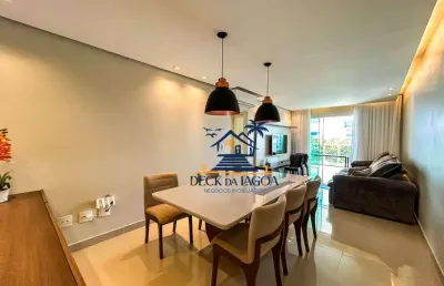 Apartamento com 3 dormitórios à venda, 188 m² por r$ 1.600.000,00 - vila nova - cabo frio/rj