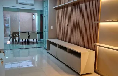 Linda casa térrea com 4 dormitórios no condomínio garden village ii