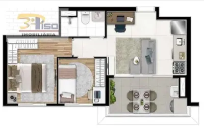 Apartamento com 2 quartos à venda na Barra Funda, São Paulo 