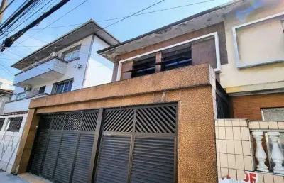 Casa para venda em santos, macuco, 3 dormitórios, 2 banheiros, 2 vagas