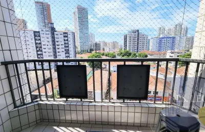 Apartamento para venda em santos, ponta da praia, 2 dormitórios, 1 suíte, 2 banheiros, 1 vaga