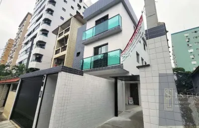 Casa nova para venda em santos, campo grande, 2 dormitórios, 2 banheiros, 1 vaga