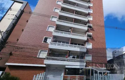 Apartamento para venda em santos, boqueirão, 2 dormitórios, 1 suíte, 3 banheiros, 1 vaga