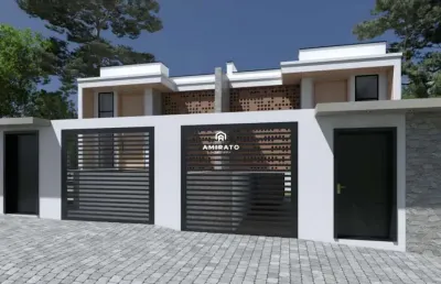 Casa geminada à venda em são francisco, farroupilha - novo empreendimento com churrasqueira e lavanderia