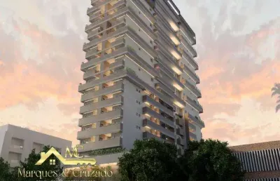 Apartamento duplex  3 quartos praia grande - sp - canto do forte